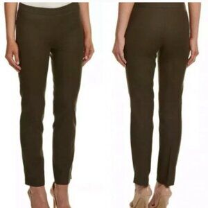 Lafayette 148 New York Bleecker Brown Career Pants/Trousers. Size 4